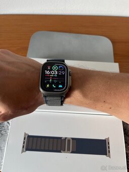 Apple Watch Ultra 2 - Blue Alpine Loop - 3