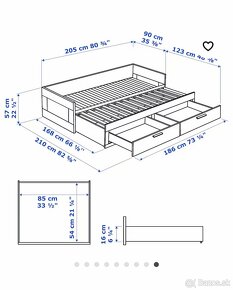 Posteľ Brimnes - 3
