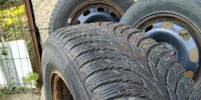 Zimná sada Nokian 195/65 R15 na diskoch VW 5x100 - 3