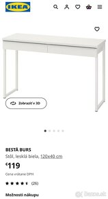 Ikea stôl - 3