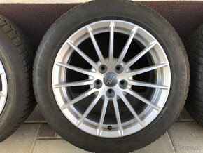 Orig. športové disky Audi A5 B8 R17" + zimné pneumatiky - 3