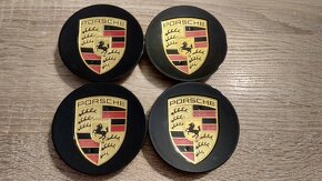 Porsche stredové krytky do kolies 76mm / 65mm viac fareb PO - 3