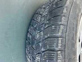 Predám pneu na diskoch 215/60R16 5x112 - 3