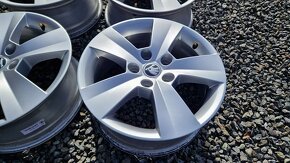 Sada hliníkových diskov originál Škoda Superb 3, 5x112 R16 - 3