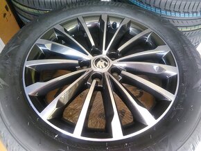 18" sada alu ŠKODA,VW,SEAT + zimné pneu 235/55 18. - 3