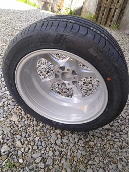 16" alu ŠKODA,VW,SEAT + 215/45 16 letné. - 3