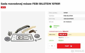 Sada rozvodovej reťaze FEBI BILSTEIN 107691 - 3