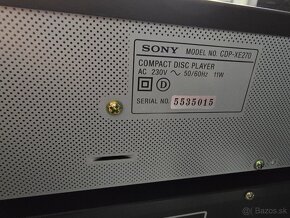 SONY CDP-XE210 , CDP-XE270 cd prehrávače - 3