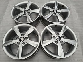 5x112 r16 ET48 x 6J elektróny ŠKODA, VW, AUDI - 3