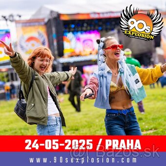 Predam 2 VIP vstupenky na 90's explosion Praha - 3