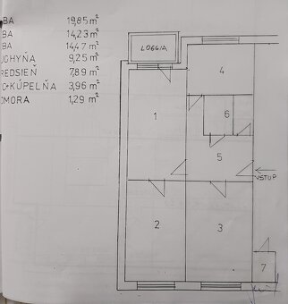 3 izbový byt - 3