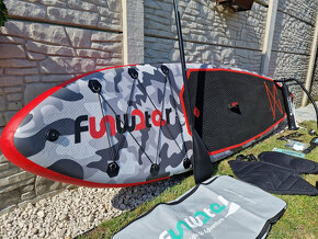 Paddleboard Funwater Red Camouflage  + adaptér na kompresor - 3