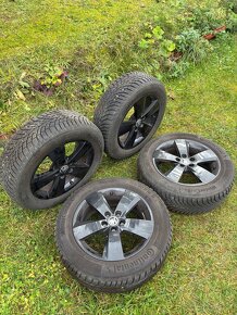 5x100 r16 195/60 r16 zimne gumy Continental - 3