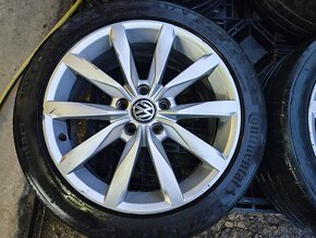 Alu sada = 5x112 =orig. VOLKSWAGEN= s pneu= 225/45 R17 - 3