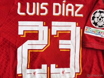 dres DIAZ Liverpool FC vel. M,L hráčska verzia - - 3