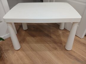 Detský stôl a 2x stolička IKEA - 3