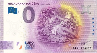 0 € / 0 euro souvenir bankovky 2022 - 3