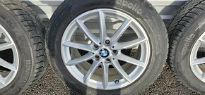 BMW disky 17" originál s pneu zimné a TPMS  5x112 - 3