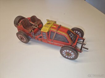 Zlepený papierový model Renault GRAND PRIX 1906 z čas.  ABC - 3