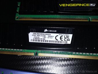 4x RAM DDR3 4GB - 3