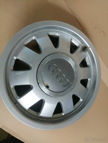 6Jx15 5x112 ET45 - originálne hliníkové disky AUDI - 3