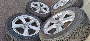 Alu Audi 5x112 a zimné Michelin Pilot Alpin 5 225/55 R18 - 3