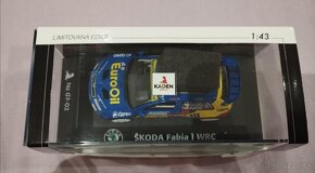 Škoda fabia I WRC Pech 1:43 KADEN - 3