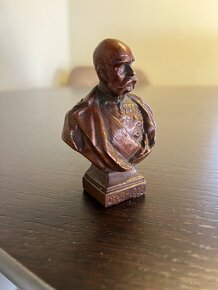 Busta Franc Jozef bronz - 3