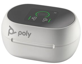 Poly Voyager Free 60+ UC, bezdrôtové slúchadlá, biele - 3