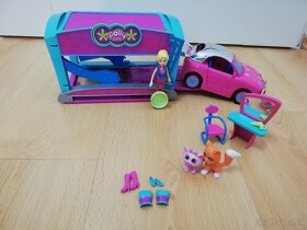 Polly pocket auto + garáž - 3