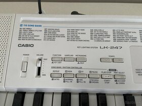 Casio keyboard s mikrofónom - 3