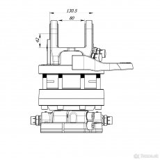 hydraulický rotátor FORMIKO 6t FHR 6FD1 - 3