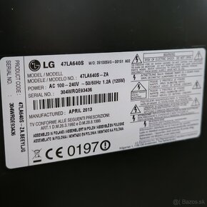 LG 47" 3D FullHD televízor - 3