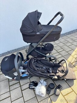 Kočík Cybex Balios S Lux 2023 3v1 Black - 3