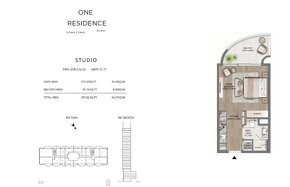 Apartmány v projekte ONE RESIDENCE DUBAJ - 3