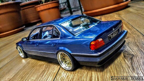 Predam model BMW 740 E38 tuning v mierke 1:18 - 3