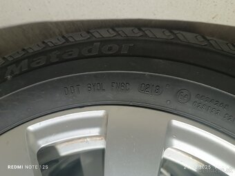 Predám pneumatiky s diskami letné Mercedes.215 65 R16 C - 3