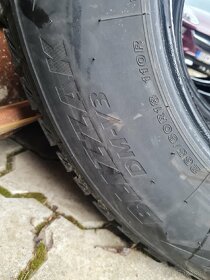 Bridgestone blizzak 265/60r18 - 3