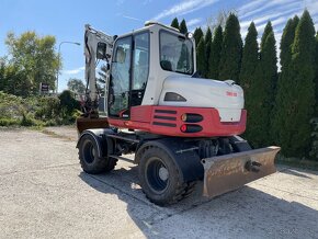 Kolesový bager Takeuchi TB295W - 2015 – ROTOTILT – 3x lžíce - 3