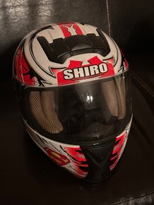 SHIRO moto helma - 3