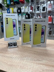 Samsung Galaxy A55 5g atraktívná žltá - 3