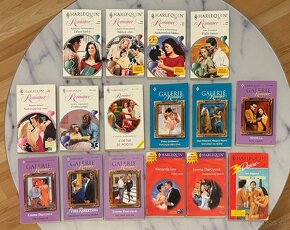 46 x román série Harlequin Romance a Desire - 5 EUR - 3