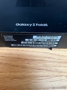 Predám SAMSUNG GALAXY Z FOLD 5, 12GB/512GB, 5G, TOP, ZARUKA - 3