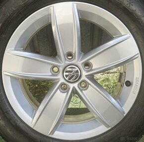 Originálne disky VW, prakticky nové,- 5x112 R16 - 3