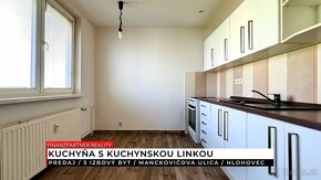 3 izbový prerobený byt s loggiou, Manckovičova, Hlohovec - 3