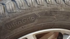 Zimné pneu Goodyear 205/60 16R na alu dezent 6.5x16 5x112 ET - 3