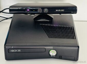 XBOX 360 Slim 4GB + kinect + 15 hier - 3