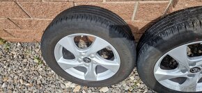 Alu, hliníkové disky Toyota 5x114,3,  215/60 R17 Continental - 3