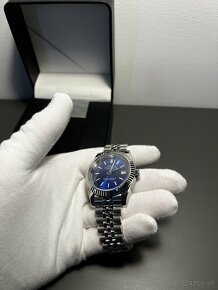 Seiko mod Datejust Blue - 3