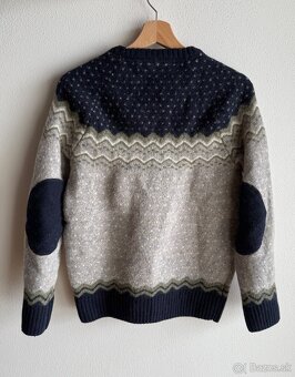 Vlnený sveter Fjallraven Ovik Knit Sweater W - 3